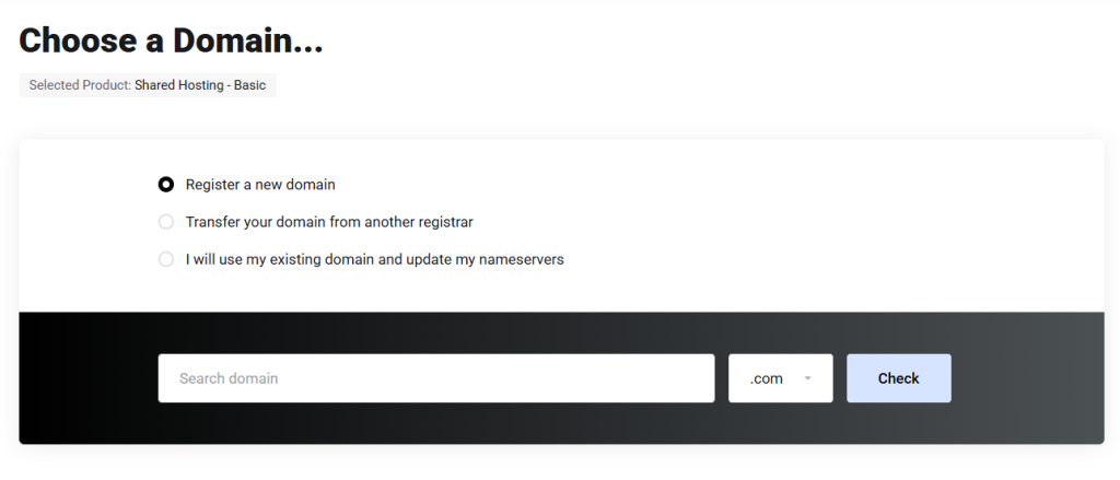 Domain Buying 2nd Step