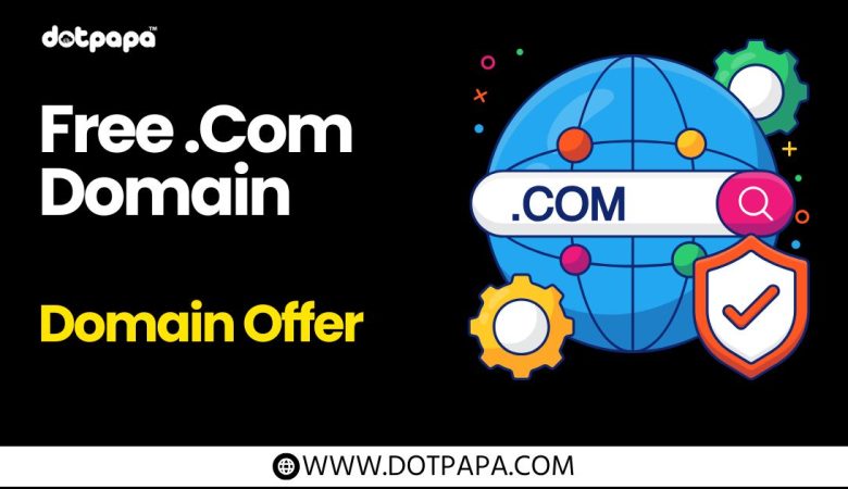 Free .COM Domain with Hosting | Best .COM Domain Offer India
