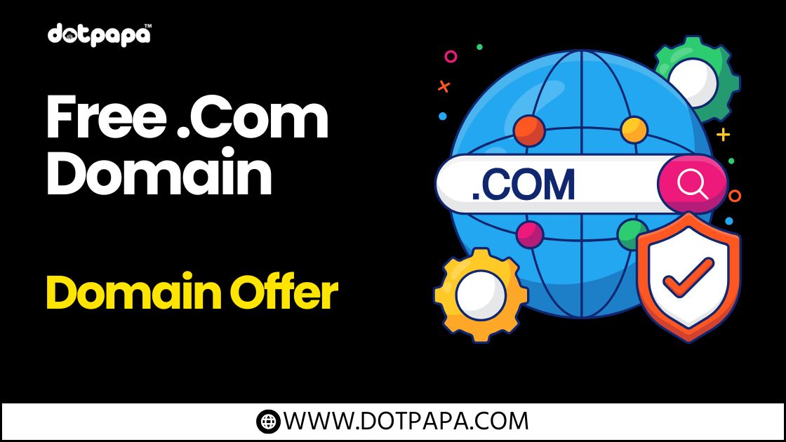 Free .Com Domain offer