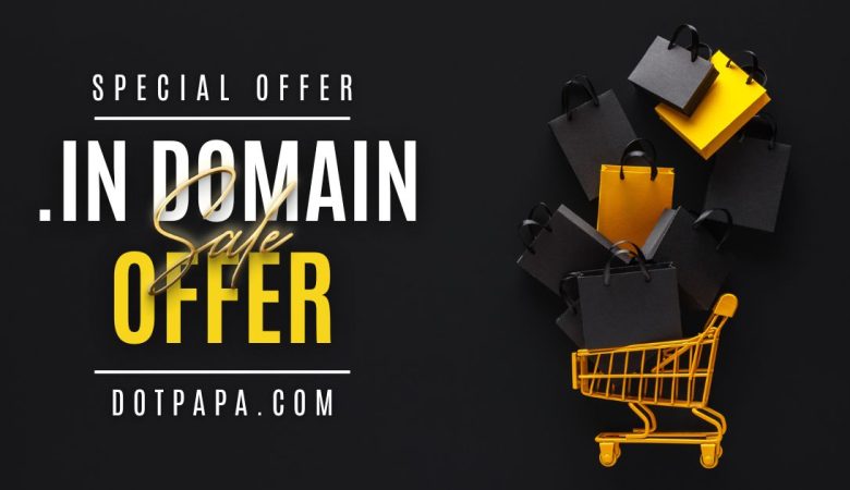 Free .IN Domain with Hosting | .IN Domain Price India | DotPapa